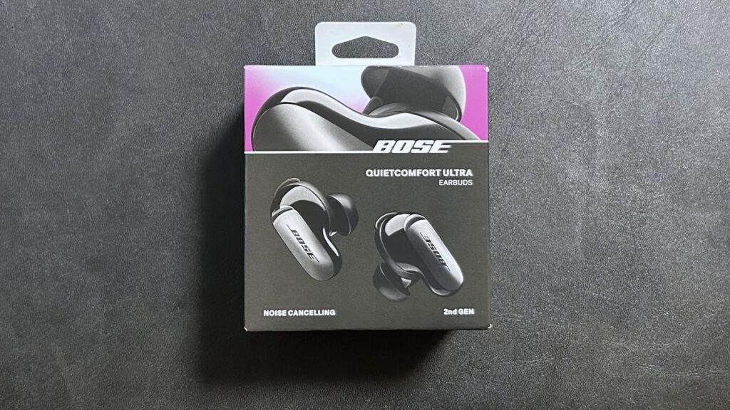 BOSE QuietComfort Ultra Earbuds 第2世代 パッケージ正面
